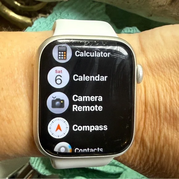 APPLE WATCH Series 7 45mm GPS/Cellular UNLOCKED w Charger+ MYSTERY BANDS BUNDLE